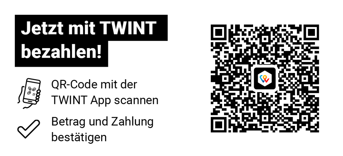 Jetzt mit TWINT bezahlen!